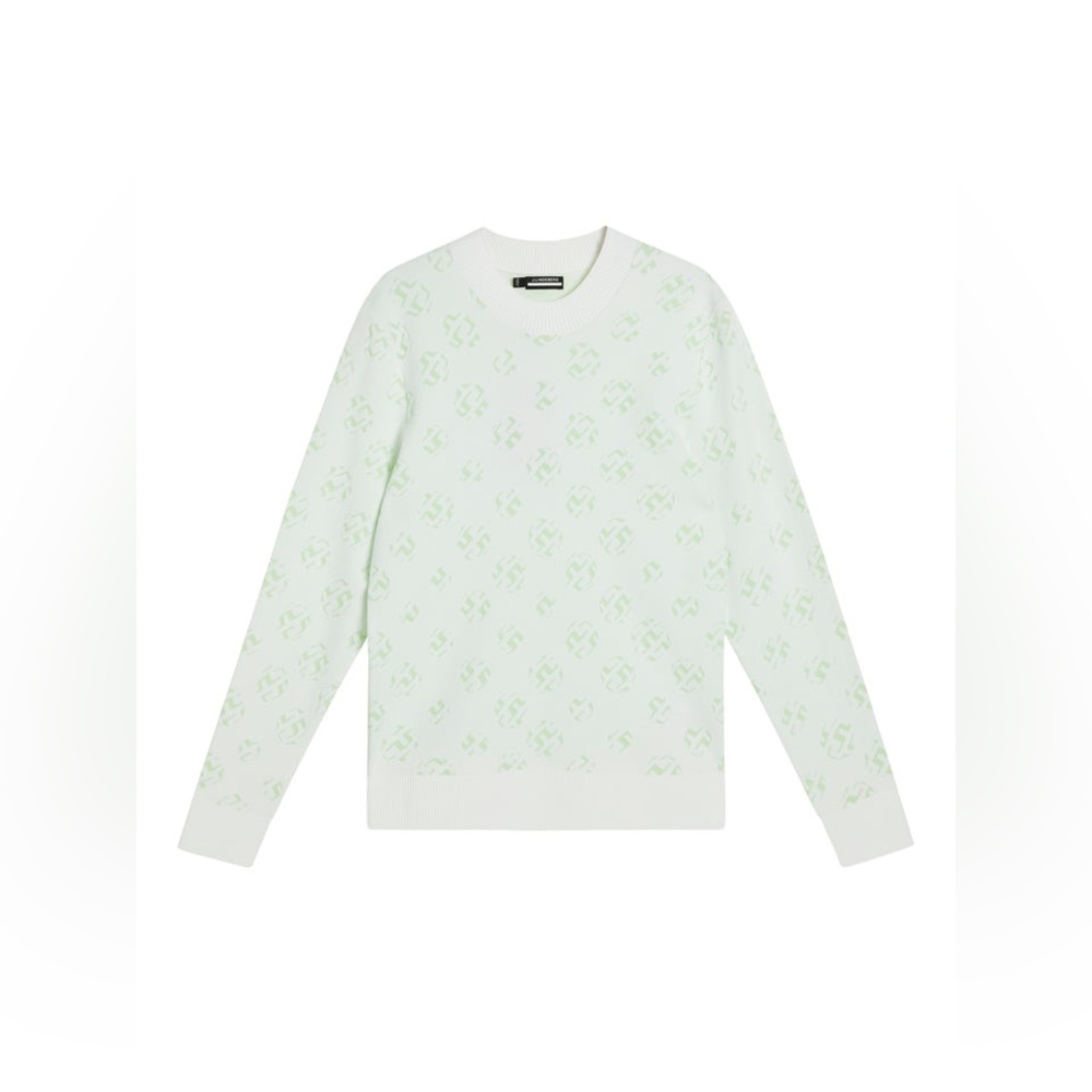 NWT J. Lindeberg GUS JACQUARD SWEATER
WHITE SPHERE DOT
